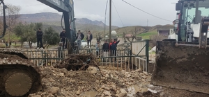 Şırnak’ta sel ve taşkınların yol açtığı hasar gideriliyor
