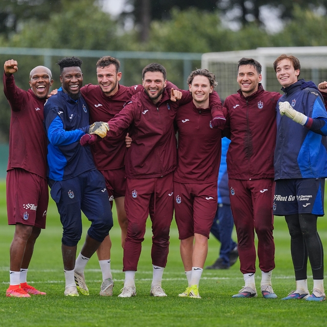 Trabzonspor, Galatasaray maçı hazırlıklarını sürdürdü