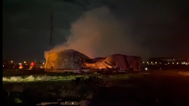 Osmaniye'de kağıt fabrikası yangını (2)