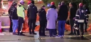 Beton bariyere çarpan motosikletin sürücüsü öldü