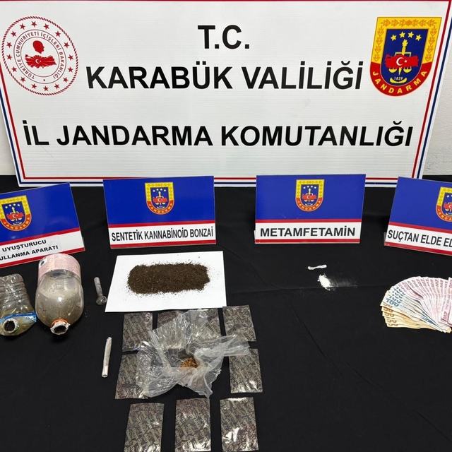 Karabük'te kaçak kazı ve uyuşturucu operasyonlarında 11 şüpheli gözaltına a...