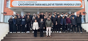 Jandarmadan öğrencilere tanıtım