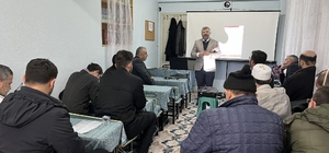Hisarcık’ta din görevlilerine "Vaaz Becerilerini Geliştirme" konulu eğitim
