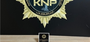 Kırklareli'de uyuşturucu operasyonu: 1 şüpheli tutuklandı