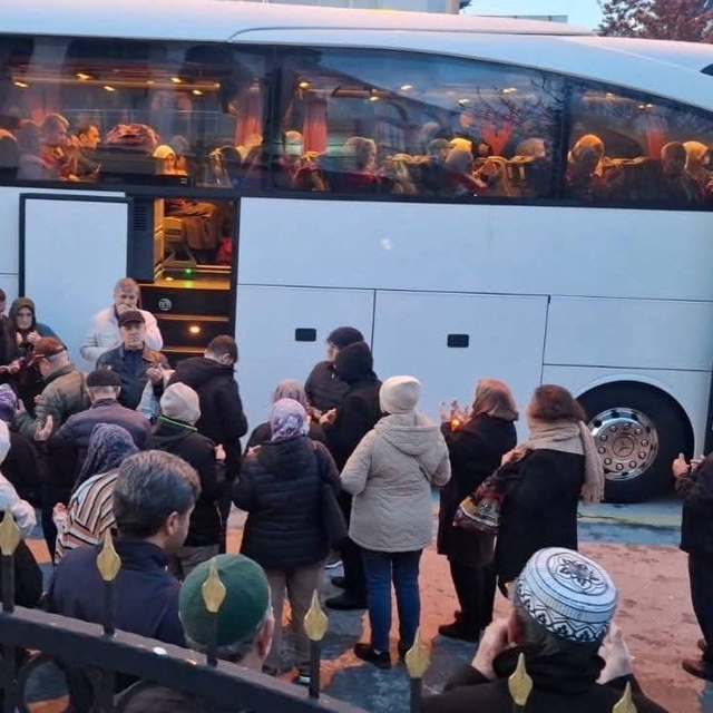 Aydınlı umreciler dualarla uğurlandı