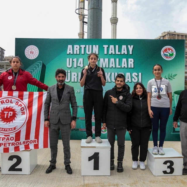 Atmalar Türkiye Kupası'nda Kayseri'ye 3 madalya