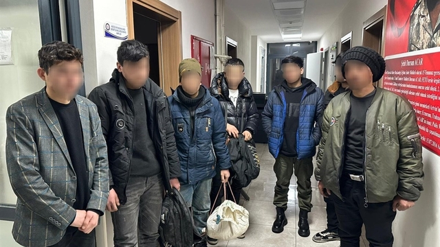 Artvin'de düzensiz göçmen operasyonu