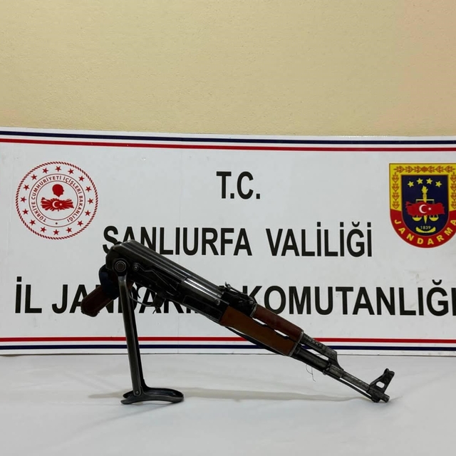Viranşehir'de uzun namlulu silah ele geçirildi