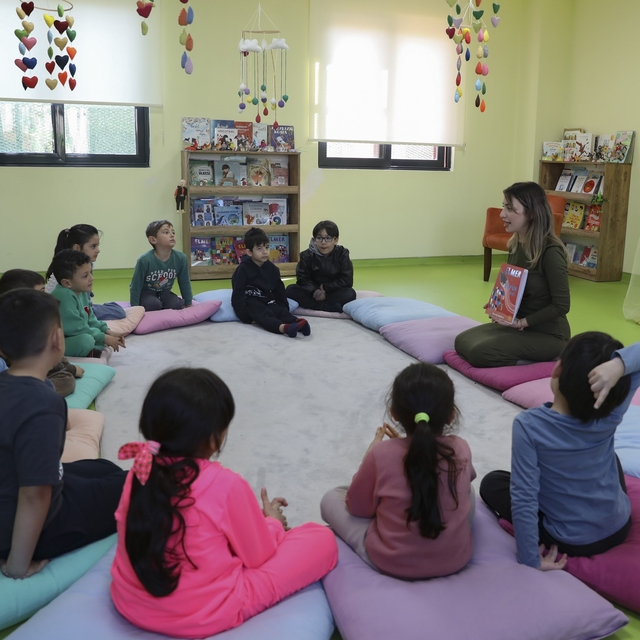 Toroslar Çocuk Kampüsünde masal ve drama ile gelişim destekleniyor