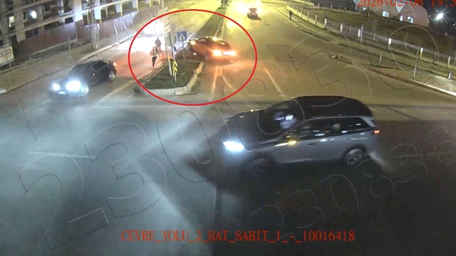 Samsun'daki kazalar KGYS kamerasında