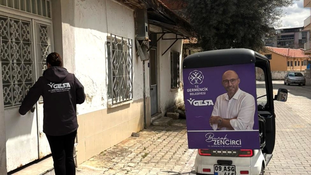 Germencik Belediyesi'nden ihtiyaç sahiplerine yıl boyu destek