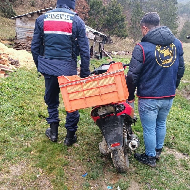 Düzce'de çalınan motosiklet 5 yıl sonra Bolu'da bulundu