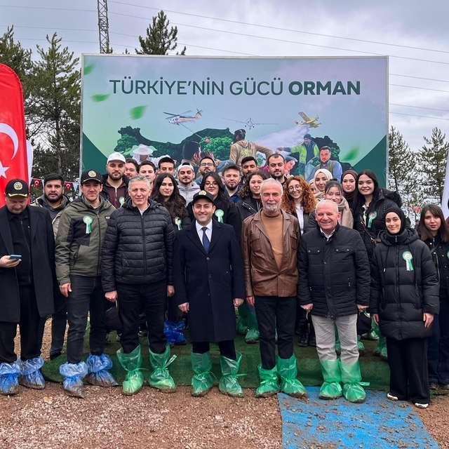 KBÜ Orman Fakültesi "Türkiye'nin Gücü Orman" etkinliğine katıldı