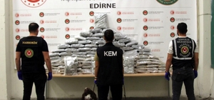 Kapıkule'de 60 kilo esrar ele geçirildi; 5 gözaltı