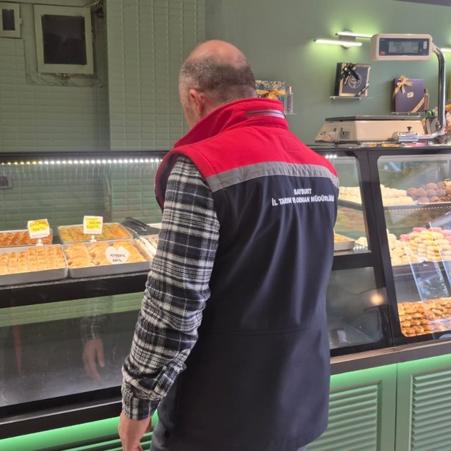 Bayburt'ta gıda ve yem işletmelerinde denetimler sürüyor