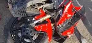 Siverek'te otomobille çarpışan genç motosikletli hayatını kaybetti