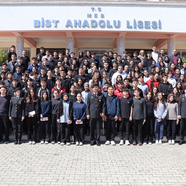 Gaziantep'te öğrencilere jandarma mesleği tanıtıldı