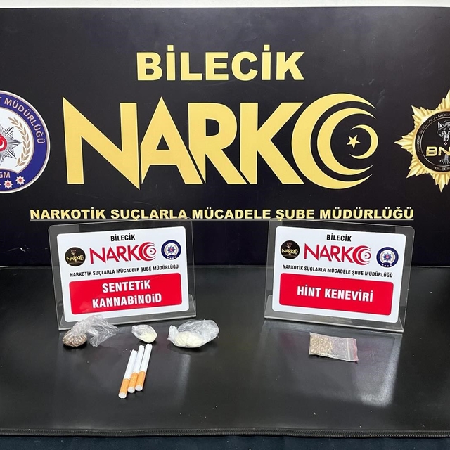 Bilecik'te bonzai ve kenevir tohumu ele geçirildi: 1 gözaltı