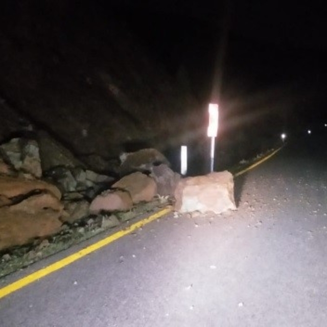 Emet'te toprak kayması