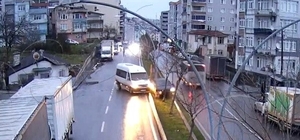Kural ihlalleri kazalara yol açtı: O anlar kameraya yansıdı