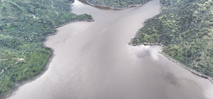 Aydın'da yağmurlar bereket getirdi, barajlar canlandı Yaylakavak Barajı’nda doluluk oranı dron ile görüntülendi