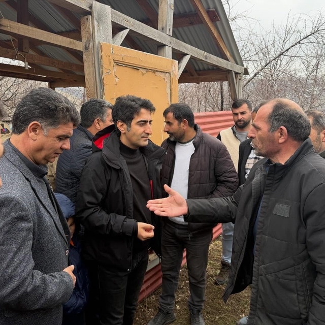 Sarıkamış Kaymakamı Aslantatar Karakurt köyünü ziyaret etti