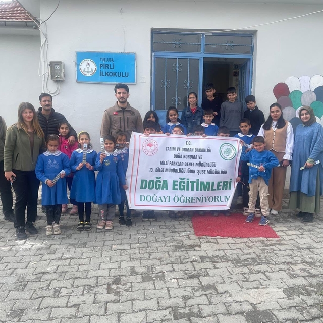 Iğdır'da miniklere biyoçeşitlilik ve doğa bilinci eğitimi