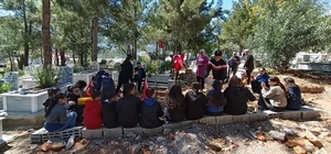 Ortaokul öğrencileri şehit Sedat Yabalak’ı dualarla andı