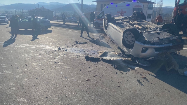 Kahramanmaraş'ta trafik kazası: 2 yaralı