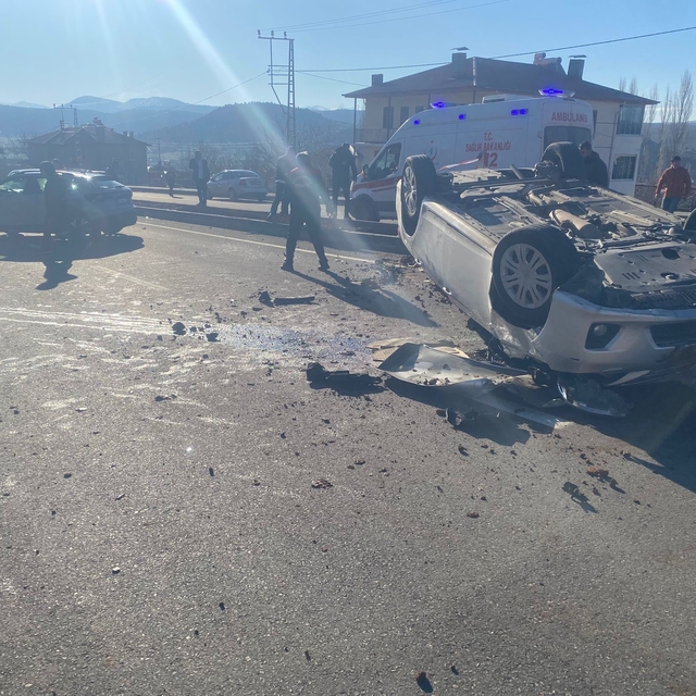 Kahramanmaraş'ta trafik kazası: 2 yaralı