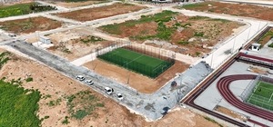 Dağeteği'ne modern yol çalışması