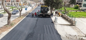 Kahramanmaraş'ta asfalt çalışmaları