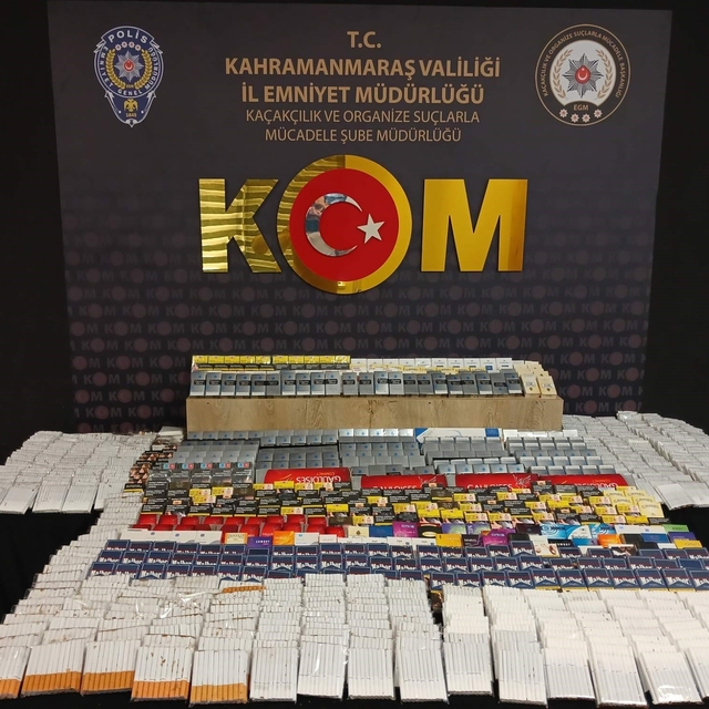 Kahramanmaraş'ta uyuşturucu ve kaçakçılık operasyonu: 2 tutuklama