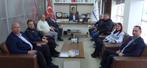 Kuşadası Ticaret Odası, İl Emniyet Müdürlüğü yetkililerini ağırladı