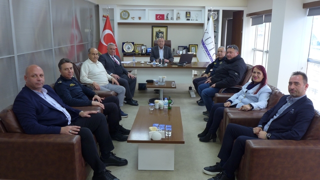 Kuşadası Ticaret Odası, İl Emniyet Müdürlüğü yetkililerini ağırladı