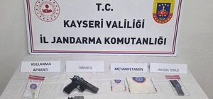 Kayseri'de düzenlenen uyuşturucu operasyonunda 1 şüpheli yakalandı