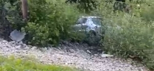 Mersin’de otomobil şarampole devrildi: 1 ölü, 1 yaralı