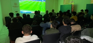 Hasköy Gençlik Merkezi’nde milli maç heyecanı