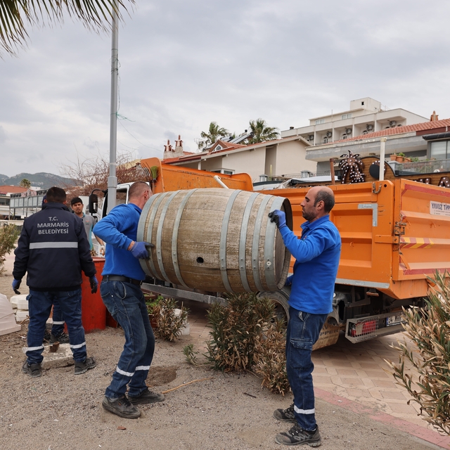Marmaris Uzunyalı yaza hazırlanıyor