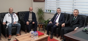 Trabzon Valisi Şahin'den Özel İmperial Hastanesi'ne ziyaret