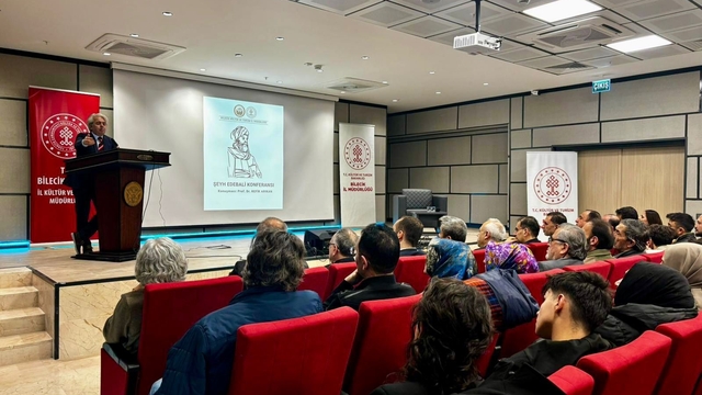 Şeyh Edebali Konferansı'na yoğun ilgi