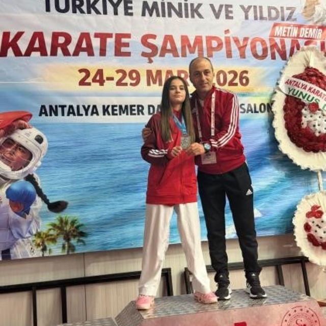 Bilecikli sporcu Türkiye 2'ncisi oldu