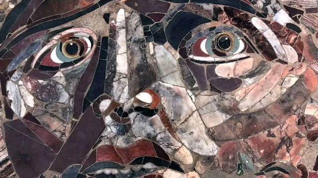 Kışın üzeri kapatılan Medusa mozaiği ziyarete açıldı