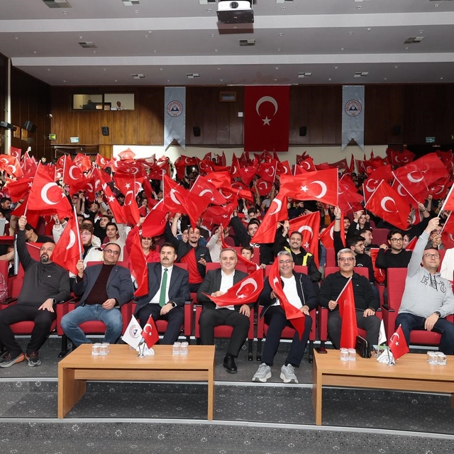 ERÜ'de milli maç heyecanı