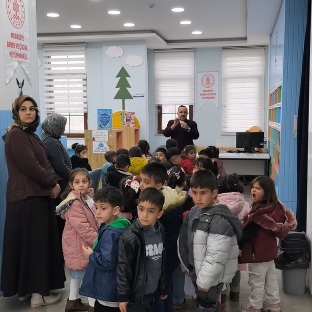 Muradiye'de Kütüphane Haftası kutlandı