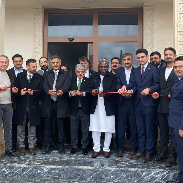 Gana'nın Ankara Büyükelçisi Abdul Nasiruddin Mardin'de fabrika açılışına ka...