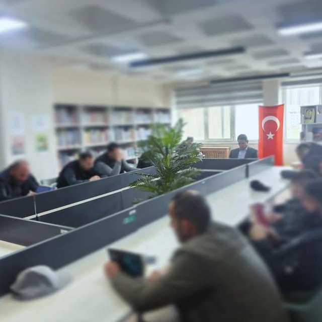 Bayburt'ta yükümlülere yönelik okuma etkinliği gerçekleştirildi