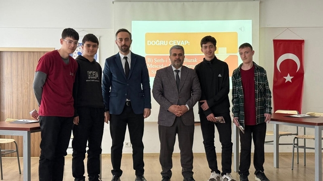 Seyitgazi'de lise öğrencilerine yönelik Siyer Bilgi Yarışması düzenlendi