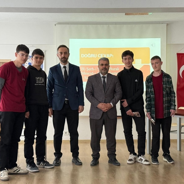 Seyitgazi'de lise öğrencilerine yönelik Siyer Bilgi Yarışması düzenlendi