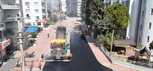 Mersin’de yol yenileme çalışmaları sürüyor